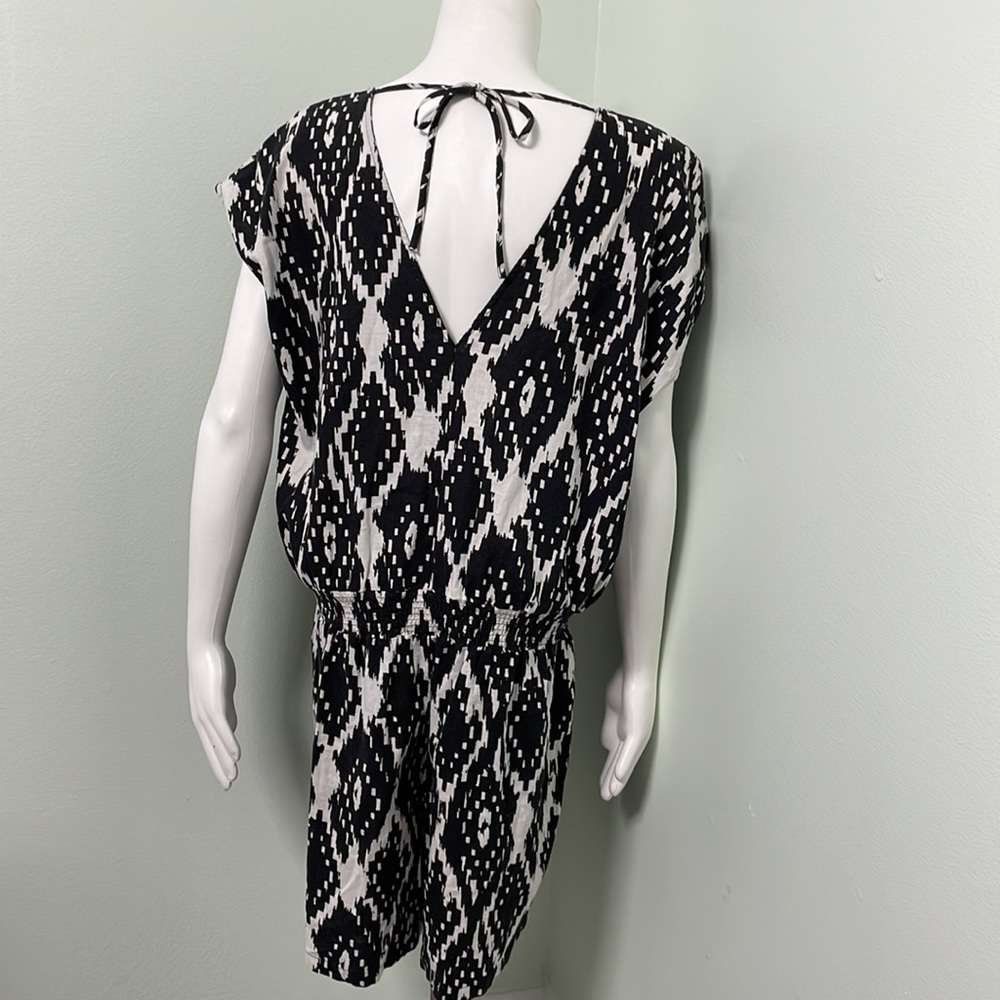 LOFT Lounge Linen Romper - Picture 3 of 5